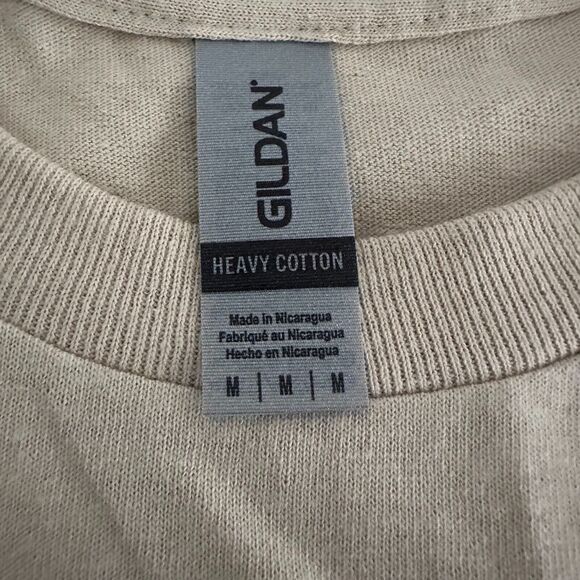 Make Coffe And Thrift Reseller Thrifter T-Shirt Men Size Medium Heavy 100%Cotton - Picture 4 of 4